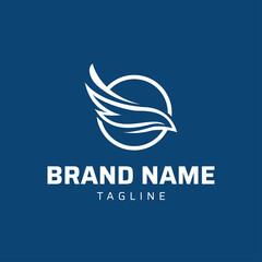 Sky Wing Aviation Logo Design