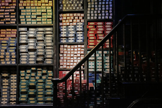 The Ollivanders Magic Wand Shop At The Warner Bros. Studio Tour, The Making Of Harry Potter- Leavesden, United Kingdom