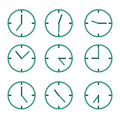 clock telling time