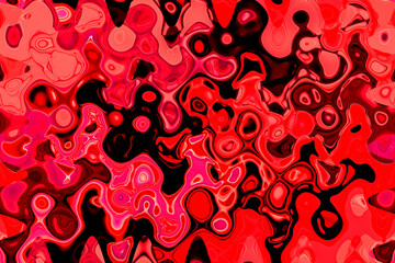 red blood cells flowing