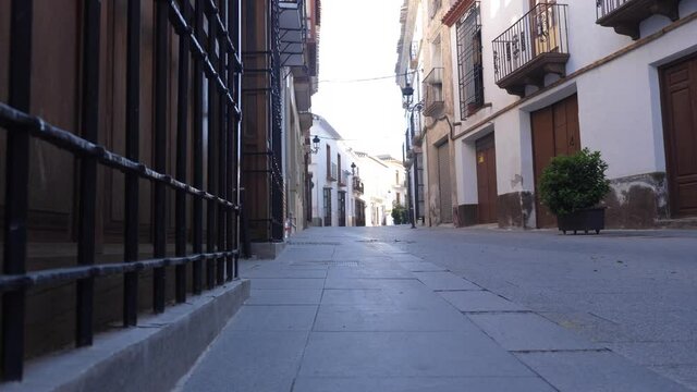 Velez Rubio street in Almeria Spain