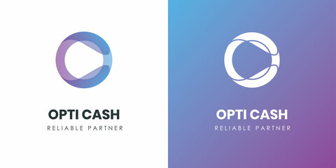 Optimum Cash Letter O C Fintech Logo