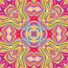 Bright abstract background with bright colorful pattern