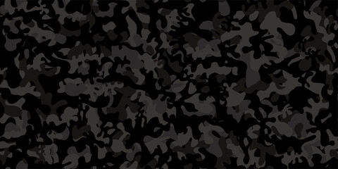 Camouflage background. Seamless pattern.Vector. 迷彩パターン テクスチャ 背景素材