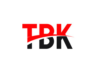 Fototapeta premium TBK Letter Initial Logo Design Vector Illustration