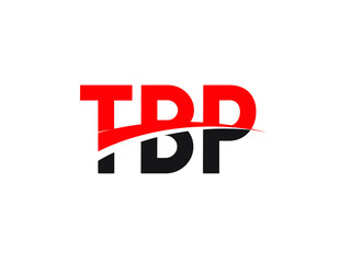 TBP Letter Initial Logo Design Vector Illustration
