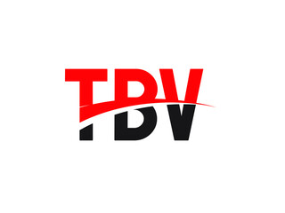 TBV Letter Initial Logo Design Vector Illustration