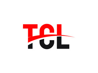 Obraz premium TCL Letter Initial Logo Design Vector Illustration