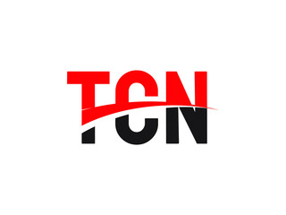 TCN Letter Initial Logo Design Vector Illustration