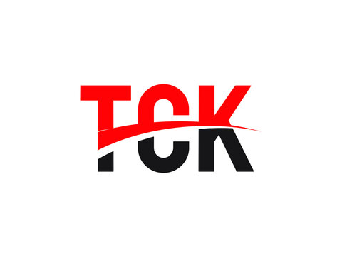 TCK Letter Initial Logo Design Vector Illustration