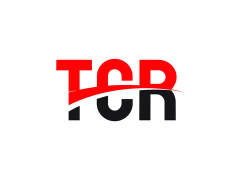 TCR Letter Initial Logo Design Vector Illustration