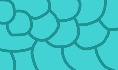 blue background with related circle abstract