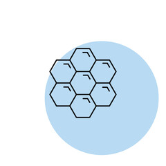 Obraz premium CAke icon vector design flat