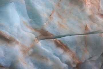 Fototapeta na wymiar image with the ice texture of the Shaurtu mountain glacier in the Kabardino-Balkar Republic