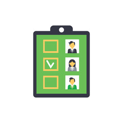 Task icon vector design flat