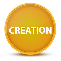Creation luxurious glossy yellow round button abstract