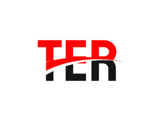 TER Letter Initial Logo Design Vector Illustration