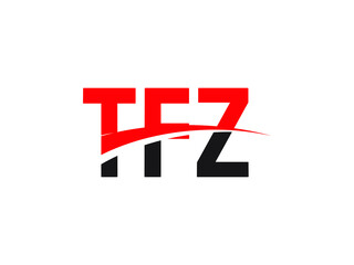 TFZ Letter Initial Logo Design Vector Illustration