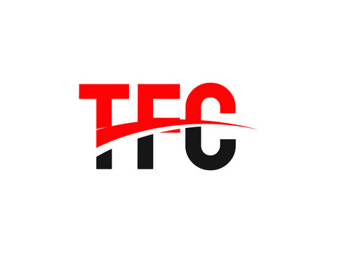 TFC Letter Initial Logo Design Vector Illustration