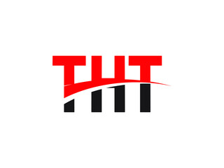 THT Letter Initial Logo Design Vector Illustration