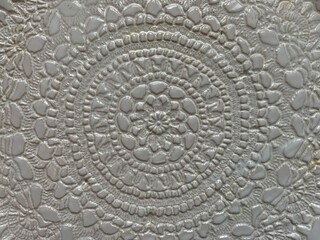 background pattern texture glazed clay porcelain tiles fireplace tile pattern flower white light shade handmade modeling
