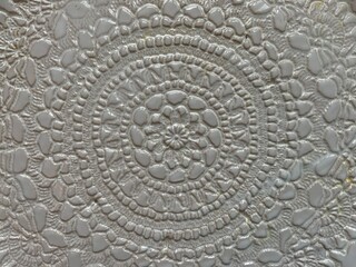 background pattern texture glazed clay porcelain tiles fireplace tile pattern flower white light shade handmade modeling