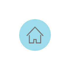 Home, office icon vector design flat