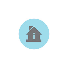 Home, office icon vector design flat