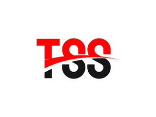 TSS Letter Initial Logo Design Vector Illustration