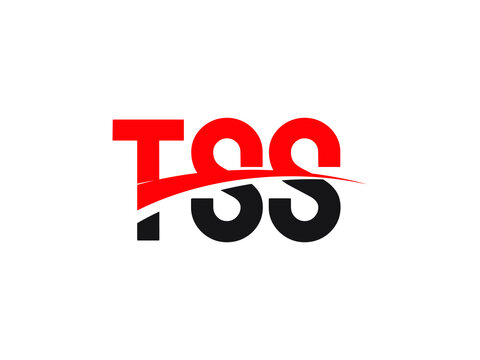 TSS Letter Initial Logo Design Vector Illustration