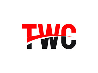 TWC Letter Initial Logo Design Vector Illustration
