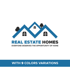 Real Estate Home Logo