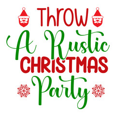 Throw a Rustic Christmas Party