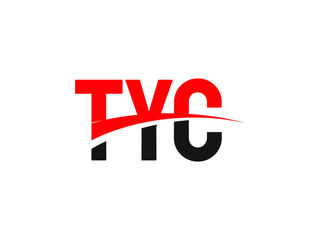 TYC Letter Initial Logo Design Vector Illustration