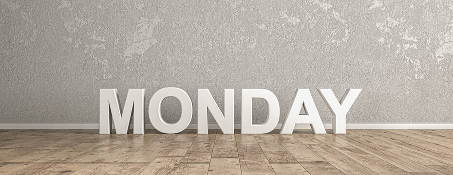 Monday Schriftzug f&uuml;r Homepage