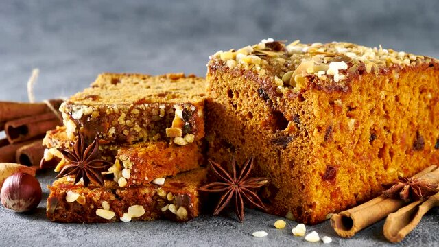 gingerbread cake and spices