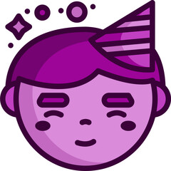 birthday boy Two Tone icon
