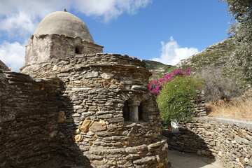 Greece. Naxos. Church of Panagia Drossiani 