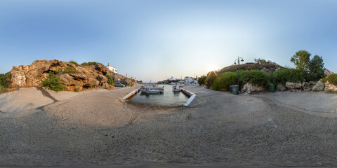 360° Foto Sferica Porticciolo di Pescatori 03