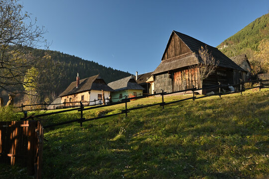 The village Vlkol&iacute;nec