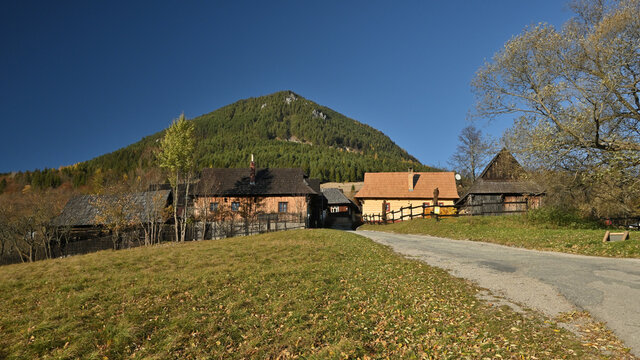 The village Vlkol&iacute;nec