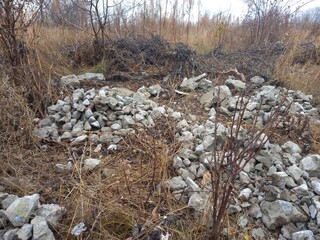 Stones for building