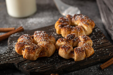 Delicious apple strudel