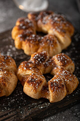 Delicious apple strudel