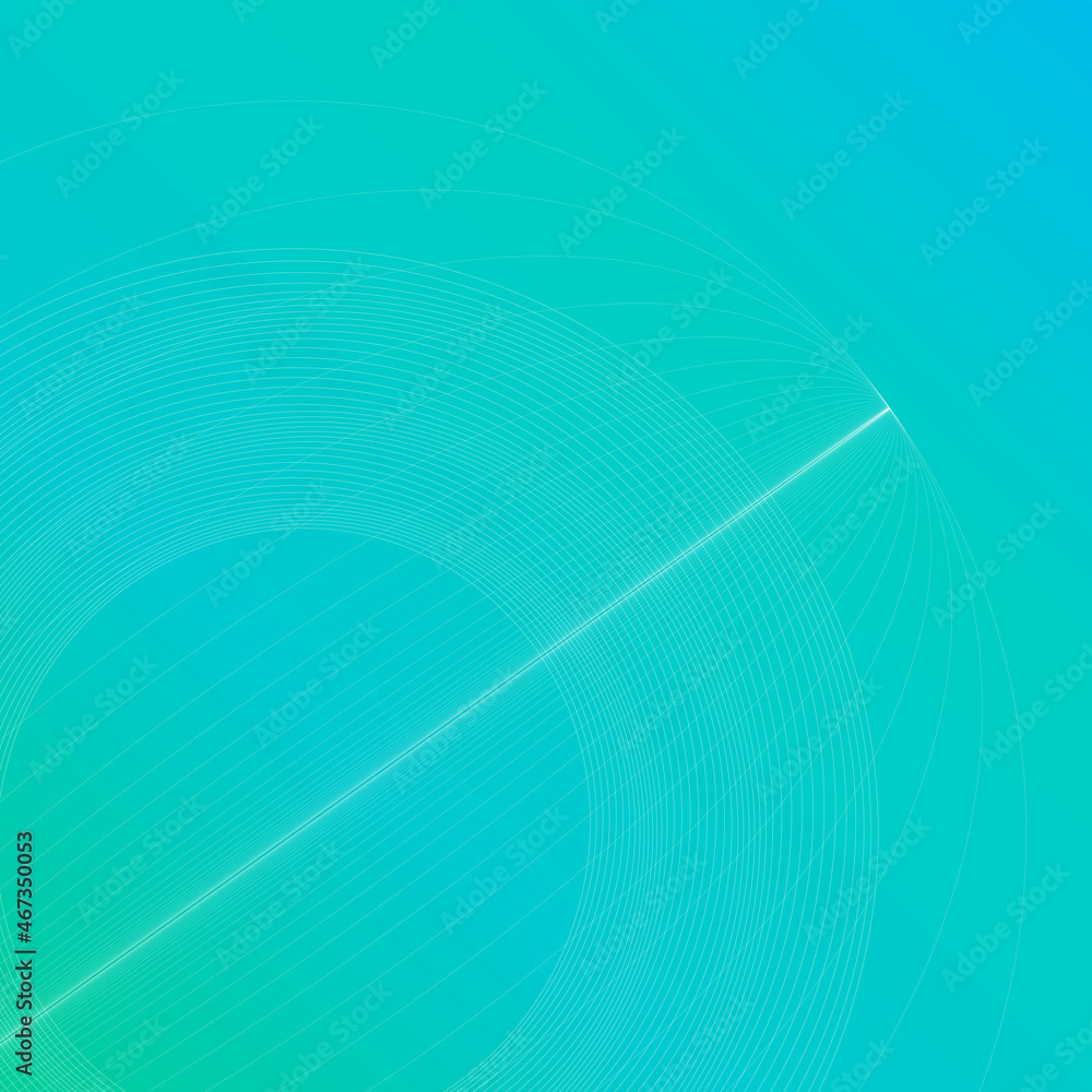 Leinwandbilder abstract circles design element. vector shapes on blue background