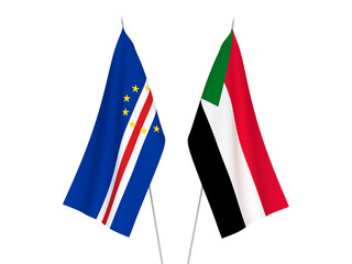 Sudan and Republic of Cabo Verde flags