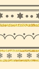 Fototapeta premium It is a white wallpaper like a Christmas ornament.