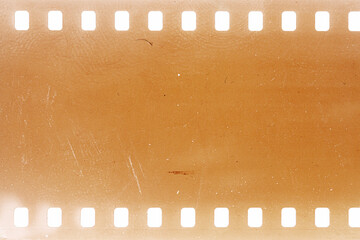 Dusty and grungy 35mm film texture or surface