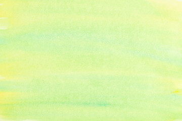 Paper texture painted in yellow-green