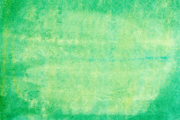 緑色にペイントされた紙の質感
